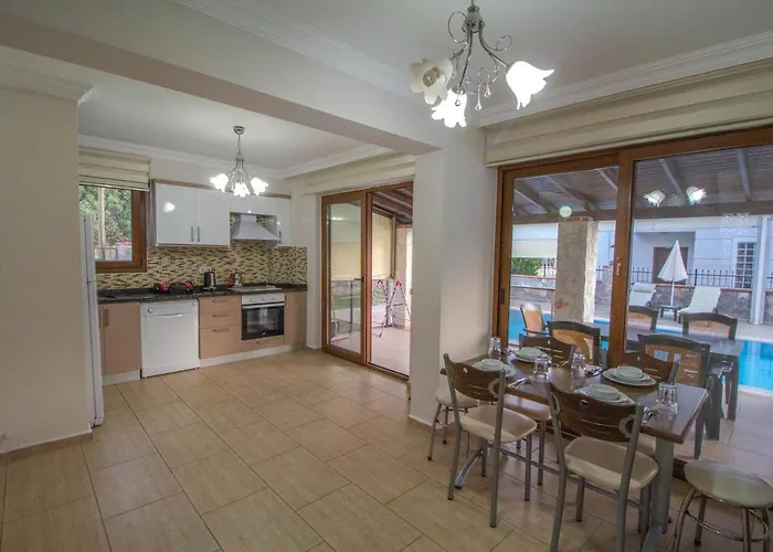 Villa Prestij Makri 4+1 Villa, özel Havuzlu,